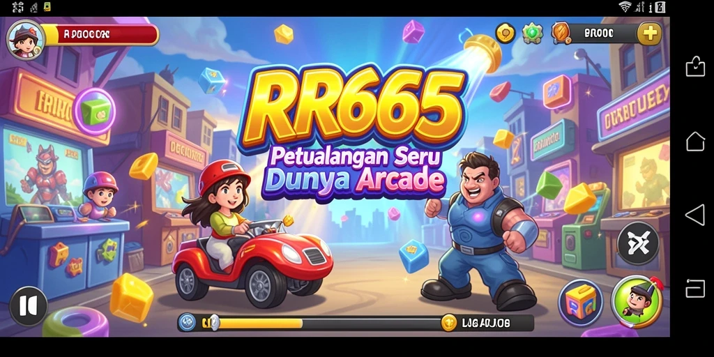 Tampilan antarmuka yang menarik saat bermain RR666.