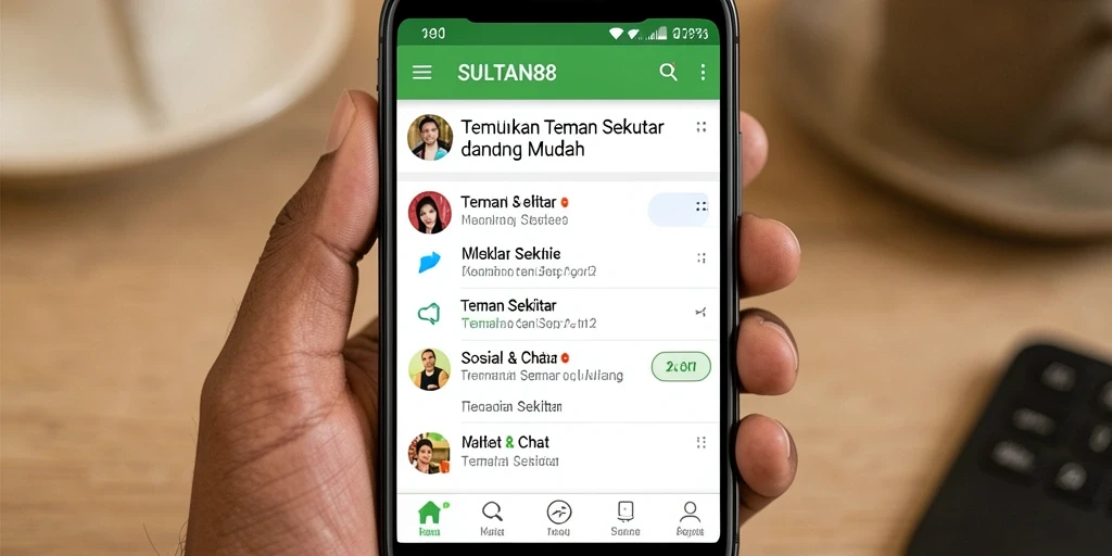 Tampilan antarmuka SULTAN88 yang sederhana dan fungsional.